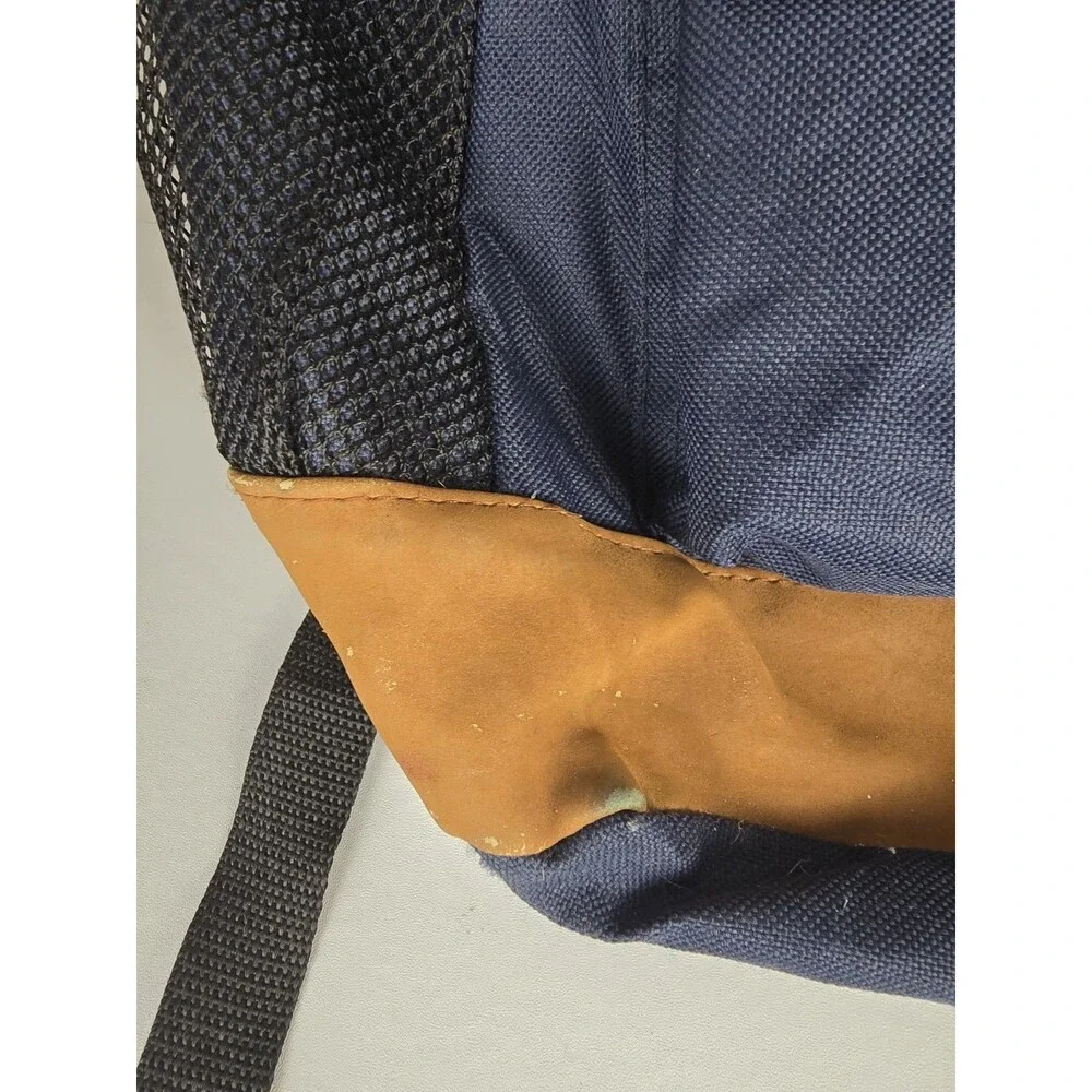Navy Blue Backpack School Travel Laptop Book Bag Everyday Casual Unisex Backpack